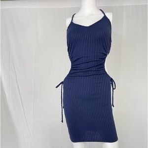 Dark Blue Bijou Apparel Dress